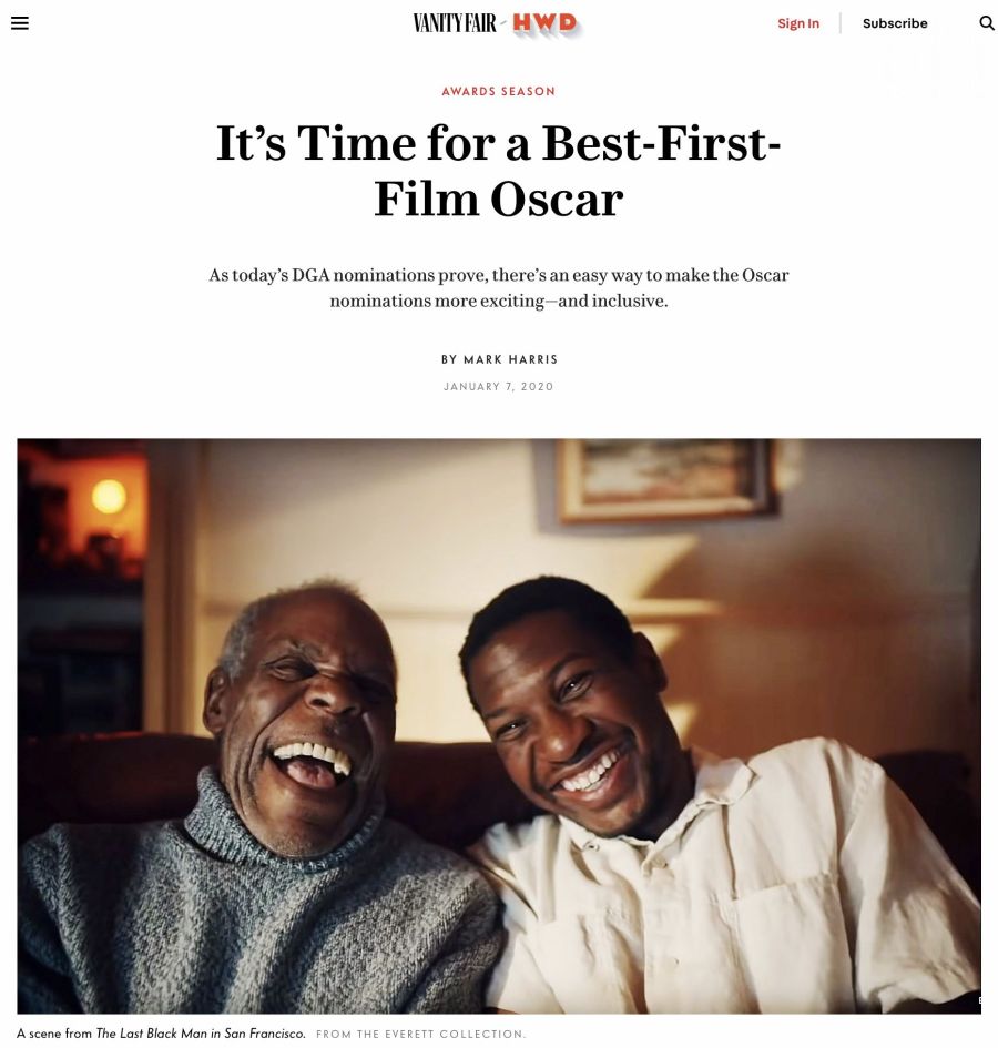 Press Last Black Man In San Francisco \Vanity Fair